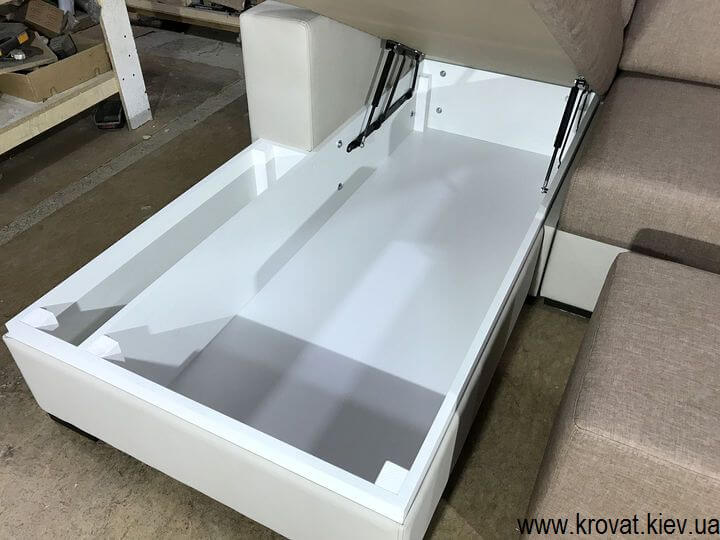 кутовий диван з ящиком для білизни на замовлення кутовий диван з ящиком для білизни на замовлення